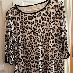 Chico’s Animal Print Top